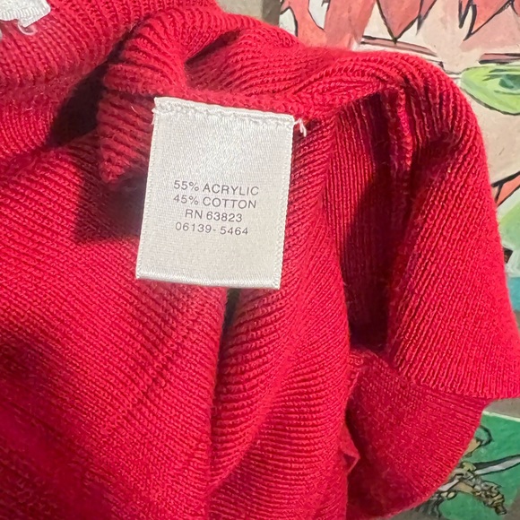 Christopher and Banks Red cardigan - Picture 5 of 5